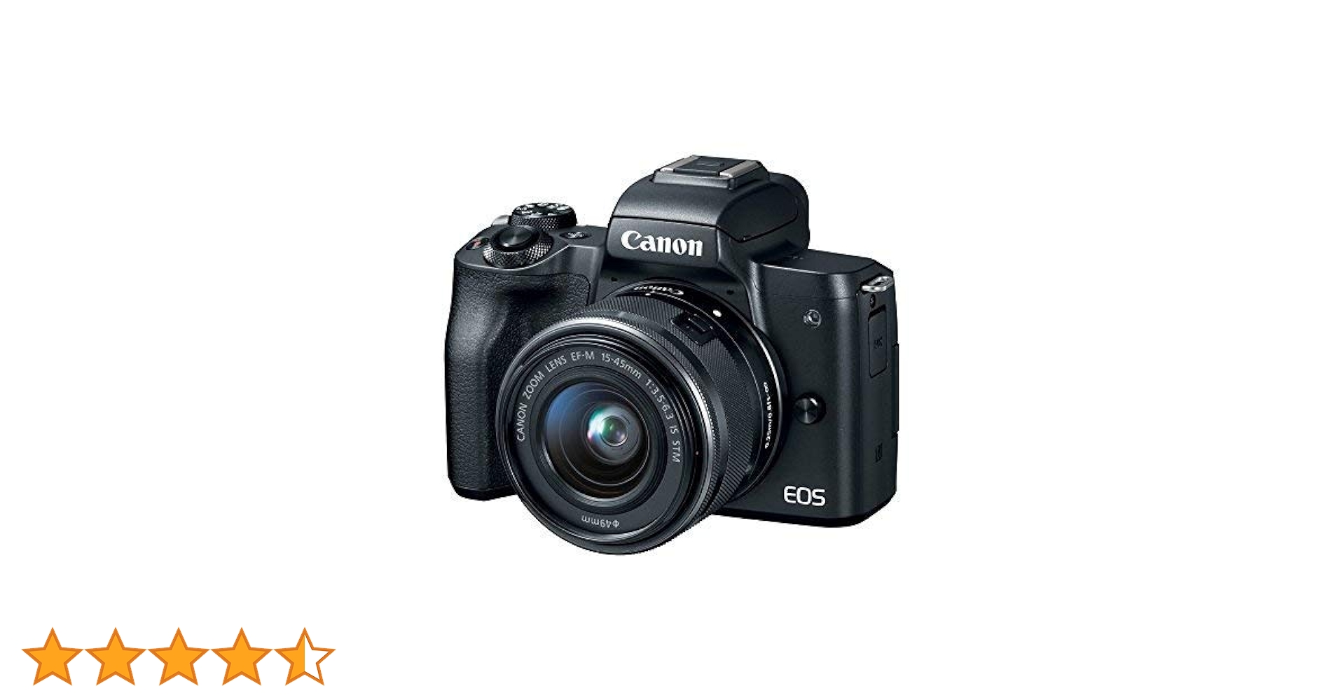 Amazon | Canon EOS M50 ミラーレスカメラキット EF-M15-45mmと